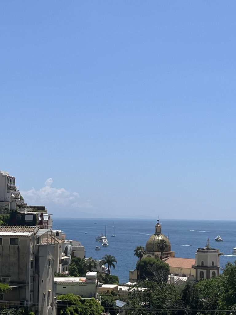 A day in Positano, View of Positano