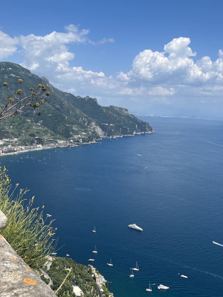 Villa Cimbrone, View from Terrace of Infinity